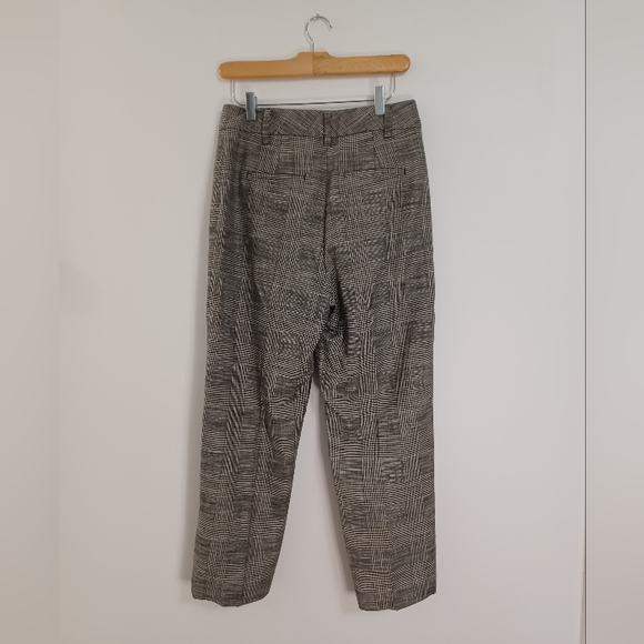 Wilfred High Waisted Plaid Cropped Trousers - Picture 5 of 8